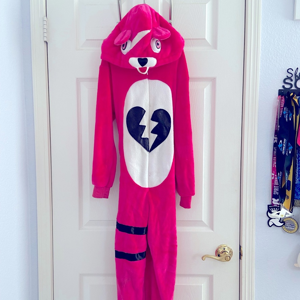 Fortnite Plush Cuddle Team Leader Halloween Costume/ Onesie